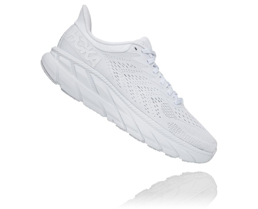 Hoka One One Tenisky Damske Biele - Clifton 7 - 05264-LIBY